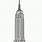Drawing of Empire State Building