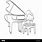 Drawing of Playing Piano