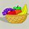 Drawing of a Fruit Basket