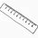Drawing of a Ruler