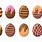 Easter Chocolate Eggs Cartoon