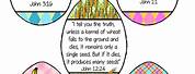 Easter Egg Bible Verse Printables