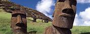 Easter Island Heads Sharp Jawline