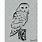 Easy Owl Stencil