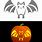 Easy Pumpkin Carving Stencils Bat