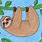 Easy Sloth Drawing for Kids
