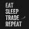 Eat Sleep Trade Repeat Wallpaper