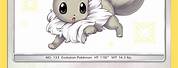 Eevee Pokemon Card HP 50 Not Shiny