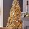 Elegant Gold Christmas Tree