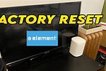 Element TV Hard Reset