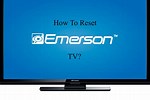 Emerson TV Reset Button