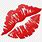 Emoji Lips Love