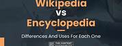 Encyclopedia vs Wikipedia