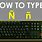 Enye Keyboard Shortcut