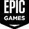 Epic Games Logo White