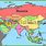 Eurasia Continent Map