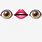 Eye Mouth Emoji