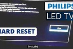 Factory Reset TV Philips