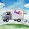FedEx Delivery Cartoon