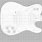 Fender Telecaster Guitar Template