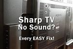 Fix Audio On Sharp TV