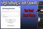 Forgot My Password for My Samsung A71