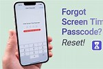 Forgot iPhone Reset Enter Screen Time Passcode