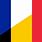 France Belgium Flag