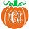 Free Monogram Pumpkin SVG