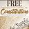 Free Printable Constitution