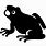 Frog Stencil Template