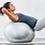 Funny Exercise Ball Workout