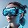 Futuristic VR Glasses