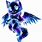 Galaxy Cat with Wings
