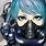 Gas Mask Cyberpunk Girl Anime