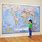 Giant World Map for Wall