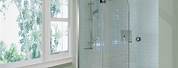 Glass Shower Shield for Bathtub