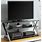 Glass TV Stand for 65 Inch TV