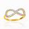 Gold Infinity Ring