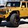 Gold Jeep Wrangler