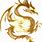 Golden Dragon Symbol