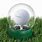 Golf Ball Globe