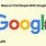 Google Person Search