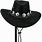 Gothic Cowboy Hat