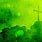 Green Christian Background