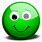 Green Happy Face Emoji