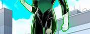 Green Lantern Animated Female