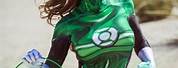 Green Lantern Girl Cosplay Costume