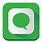 Green Message App Icon