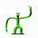 Green Roblox Character